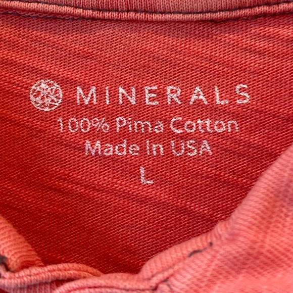 Coral Distressed Mineral Shirt - Picture 4 of 4